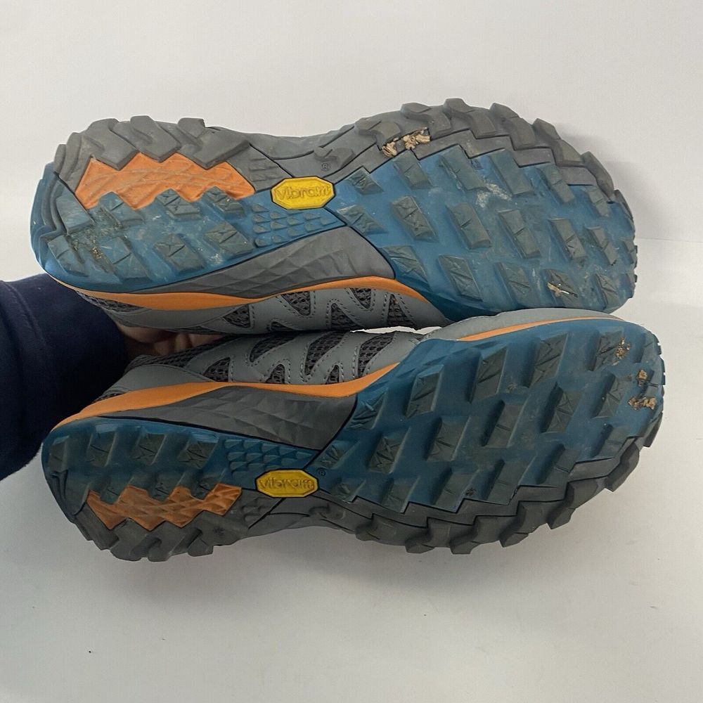 Merrell Shoes Siren 3 Aerosport Women 8.5 Gray Orange Trek Hiking Sneakers 3652 - Picture 11 of 16